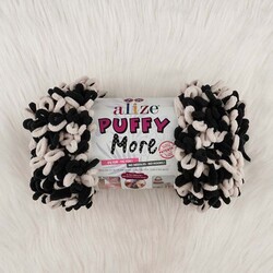 ALIZE PUFFY MORE KNITTING YARN 150 GR 11.50 MT. - Thumbnail