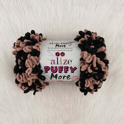 ALIZE PUFFY MORE KNITTING YARN 150 GR 11.50 MT. - Thumbnail