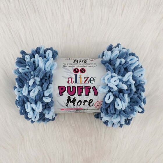 ALIZE PUFFY MORE KNITTING YARN 150 GR 11.50 MT.