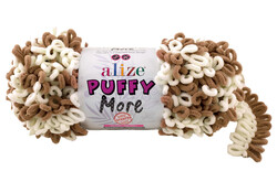 ALİZE PUFFY MORE ÖRGÜ İPİ 150 GR 11.50 MT. - Thumbnail