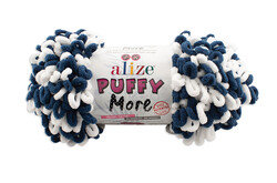 ALİZE PUFFY MORE ÖRGÜ İPİ 150 GR 11.50 MT. - Thumbnail