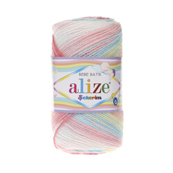 Alize - ALİZE ŞEKERİM BEBE BATİK 100 GR. 320 MT Alize - ALİZE ŞEKERİM BEBE BATİK 100 GR. 320 MT