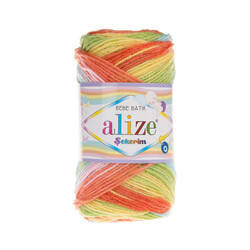 ALİZE ŞEKERİM BEBE BATİK 100 GR. 320 MT - Thumbnail
