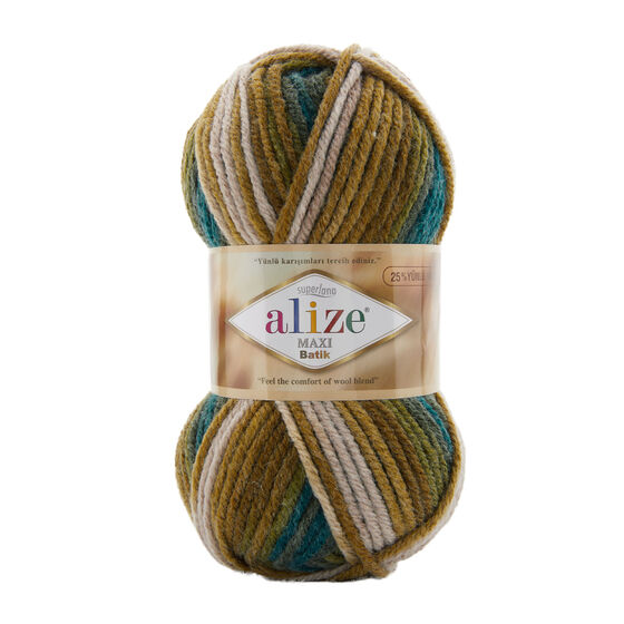 ALİZE SÜPERLANA MAXİ BATİK 100 GR. 100 MT