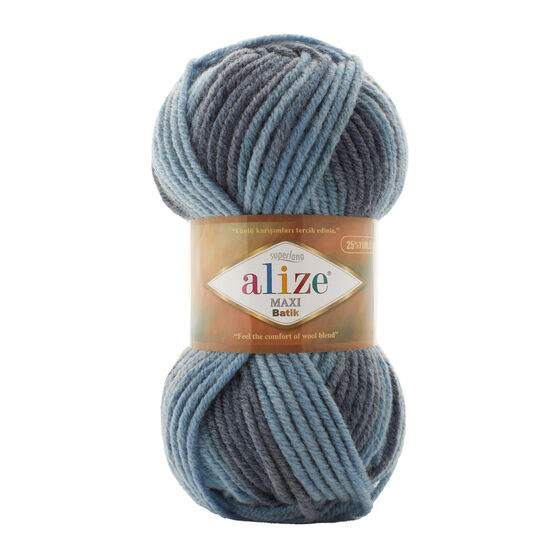 ALİZE SÜPERLANA MAXİ BATİK 100 GR. 100 MT