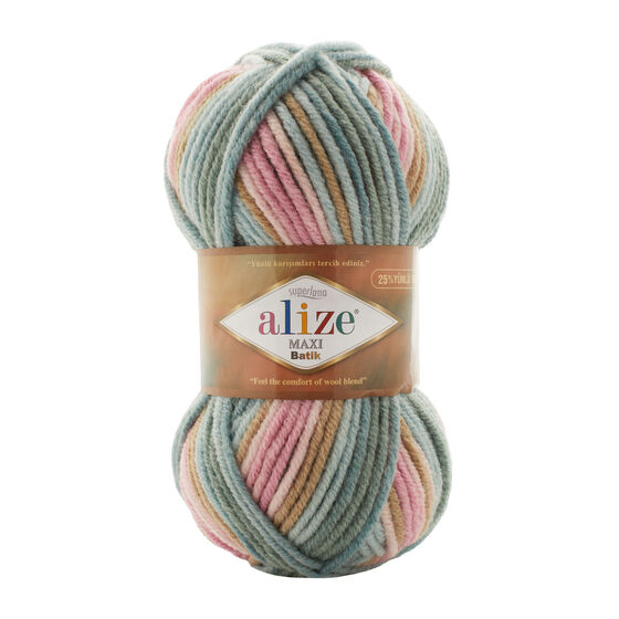 ALİZE SÜPERLANA MAXİ BATİK 100 GR. 100 MT