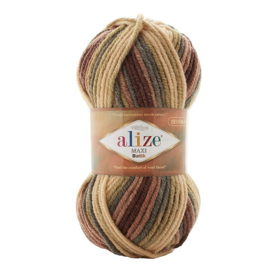 ALİZE SÜPERLANA MAXİ BATİK 100 GR. 100 MT