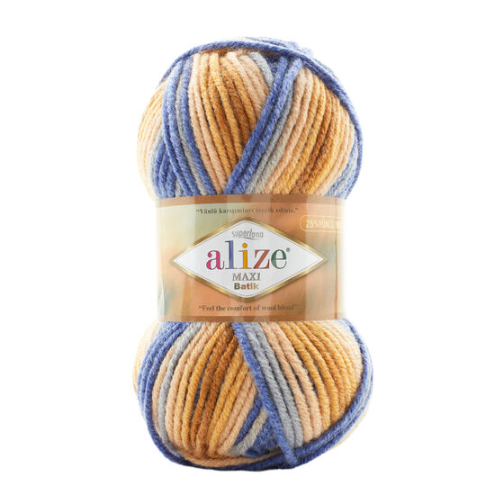 ALİZE SÜPERLANA MAXİ BATİK 100 GR. 100 MT