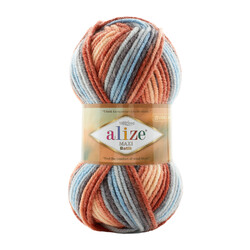 ALİZE SÜPERLANA MAXİ BATİK 100 GR. 100 MT - Thumbnail