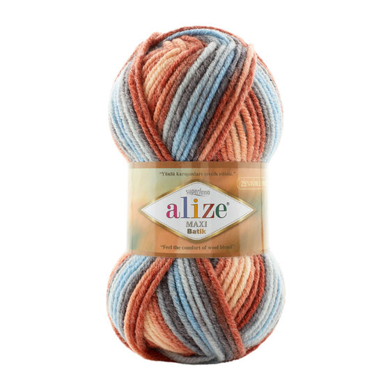 ALİZE SÜPERLANA MAXİ BATİK 100 GR. 100 MT
