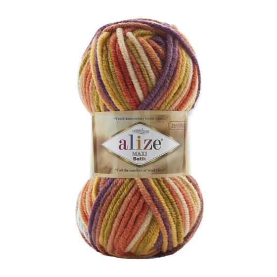 ALİZE SÜPERLANA MAXİ BATİK 100 GR. 100 MT