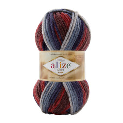 ALİZE SÜPERLANA MAXİ BATİK 100 GR. 100 MT - Thumbnail