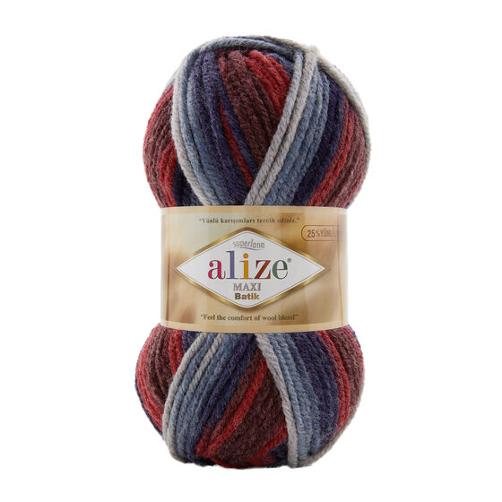 ALİZE SÜPERLANA MAXİ BATİK 100 GR. 100 MT