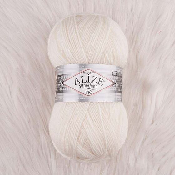 ALIZE SUPERLANA CROCHET KNITTING YARN 100 GR