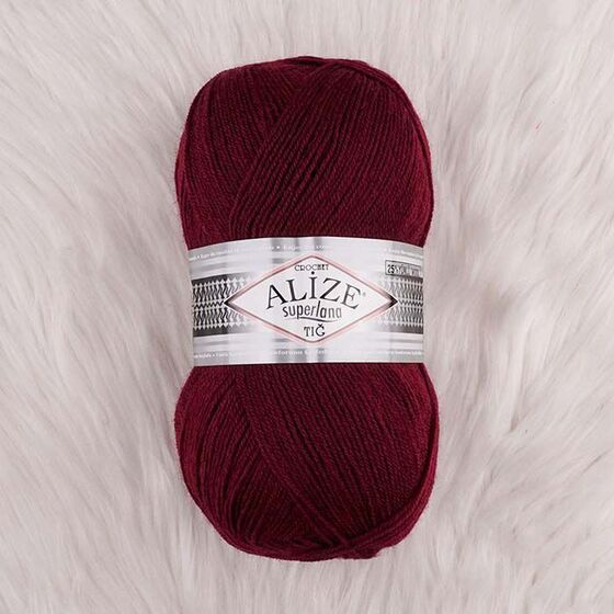 ALIZE SUPERLANA CROCHET KNITTING YARN 100 GR