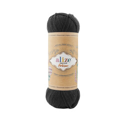 ALİZE SUPERWASH ARTISAN ÖRGÜ İPİ 100 GR 420 MT - Thumbnail