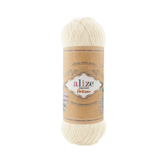 ALİZE SUPERWASH ARTISAN ÖRGÜ İPİ 100 GR 420 MT
