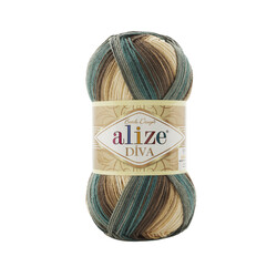 ALIZE DIVA BATIK KNITTING YARN - Thumbnail