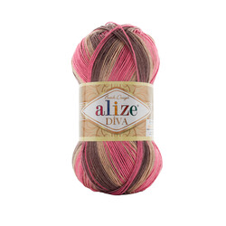 ALIZE DIVA BATIK KNITTING YARN - Thumbnail