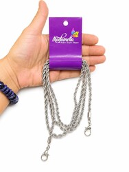BURGU MODEL ÇANTA ZİNCİRİ 120 CM - Thumbnail