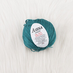 Noname - ASENA PETROL % 100 COTTON ÖRGÜ İPİ 50 GR 130 MT