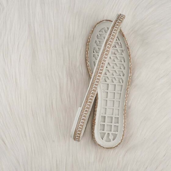SHOES SOLE WITH JUTE STRIP NARROW