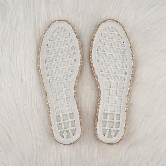 SHOES SOLE WITH JUTE STRIP NARROW