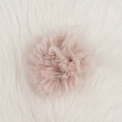 RABBIT WOOL POMP LARGE - Thumbnail