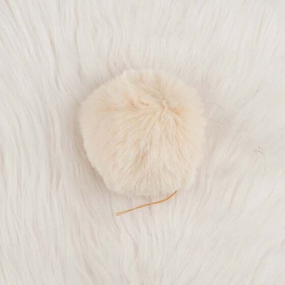 RABBIT WOOL POMP LARGE