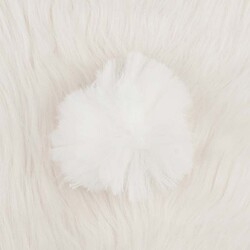 RABBIT WOOL POMP LARGE - Thumbnail