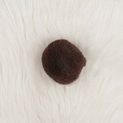 RABBIT WOOL POMP LARGE - Thumbnail