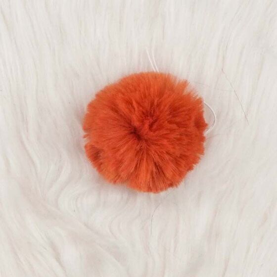 RABBIT WOOL POMPOM MIDDLE