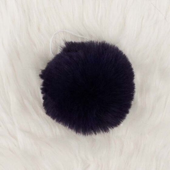 RABBIT WOOL POMPOM MIDDLE