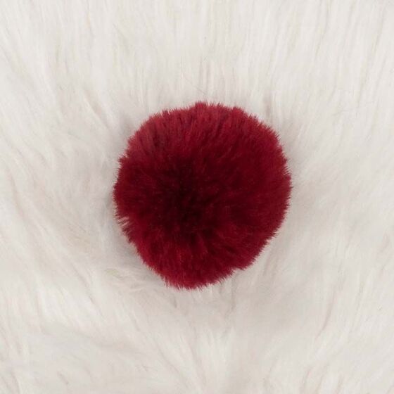 RABBIT WOOL POMPOM MIDDLE