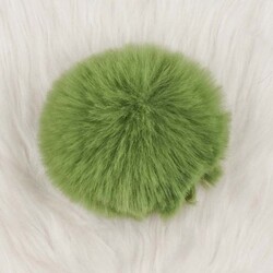 RABBIT WOOL POMPOM MIDDLE - Thumbnail