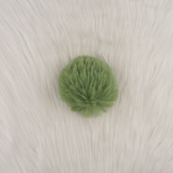 RABBIT WOOL POMPOM MIDDLE