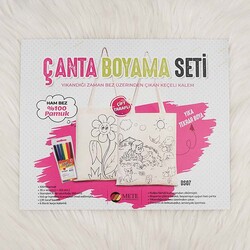 ÇANTA BOYAMA SETİ 38 X 33 CM. - Thumbnail