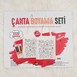 ÇANTA BOYAMA SETİ 38 X 33 CM. - Thumbnail