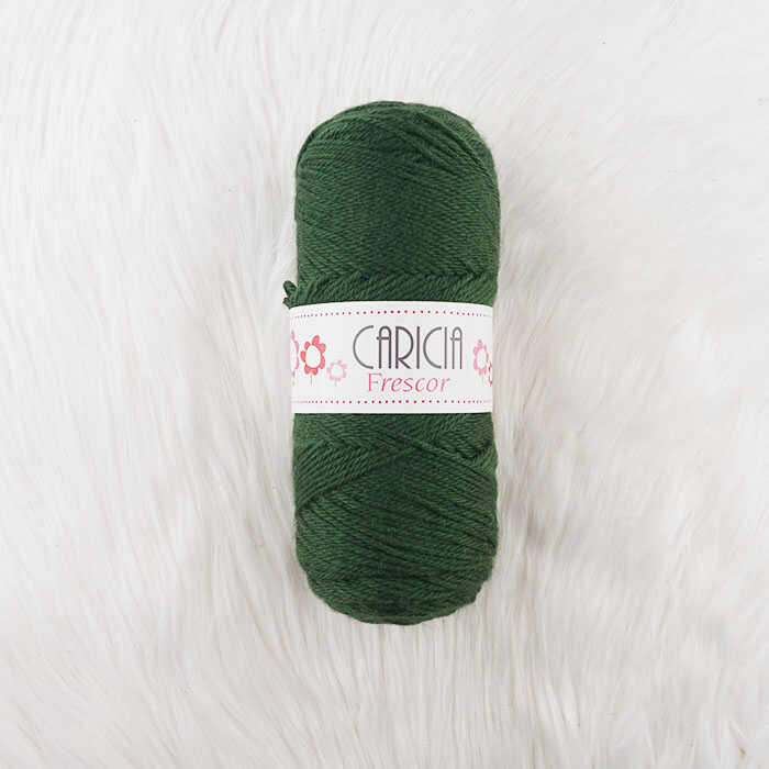 Carıcıa Frescor Koyu Yeşil Akrilik Örgü İpi 180 Gr