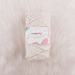 COTTON ME - COTTON ME 3 BÜKÜM MAKROME İPİ 250 GR.12 X 3 KAT-4 MM