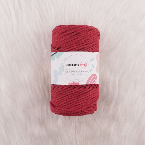 COTTON ME 3 TWIST MACROME THREAD 250 GR.12 X 3 KAT-4 MM