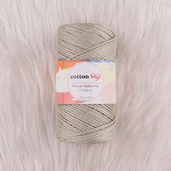 COTTON ME COTTON MACROME HAND KNITTING YARN 250 GR 150 M.