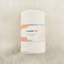 COTTON ME COTTON MACROME HAND KNITTING YARN 250 GR 150 M. - Thumbnail