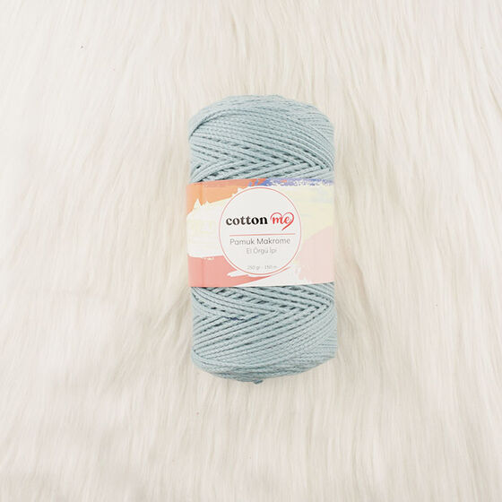 COTTON ME COTTON MACROME HAND KNITTING YARN 250 GR 150 M.