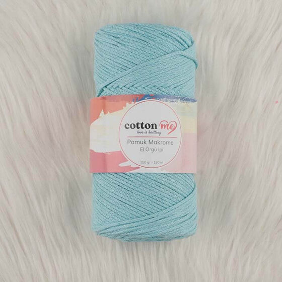 COTTON ME COTTON MACROME HAND KNITTING YARN 250 GR 150 M.