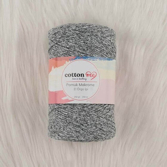 COTTON ME COTTON MACROME HAND KNITTING YARN 250 GR 150 M.