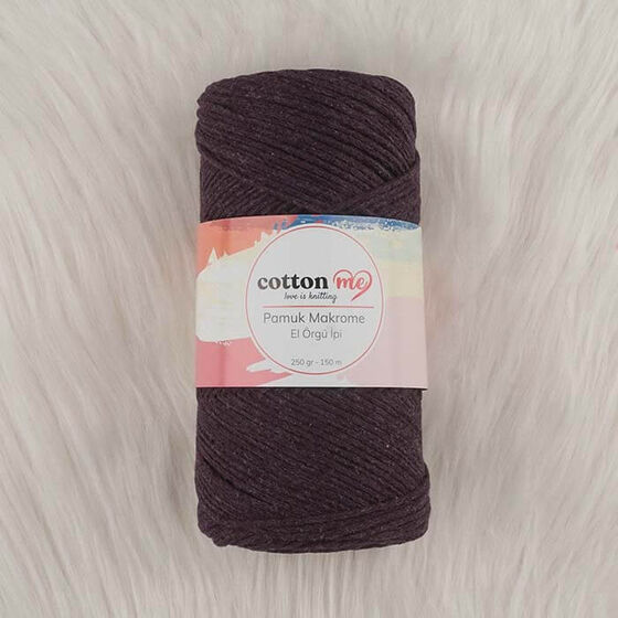 COTTON ME COTTON MACROME HAND KNITTING YARN 250 GR 150 M.