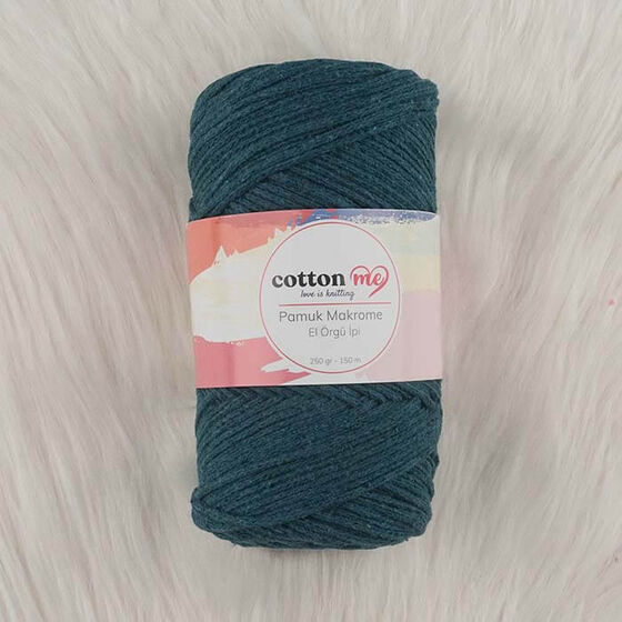 COTTON ME COTTON MACROME HAND KNITTING YARN 250 GR 150 M.