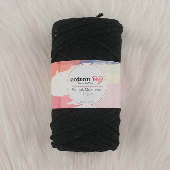 COTTON ME COTTON MACROME HAND KNITTING YARN 250 GR 150 M.