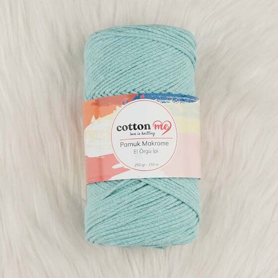 COTTON ME COTTON MACROME HAND KNITTING YARN 250 GR 150 M.